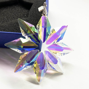 Brilliant rainbow <b>Crystal</b> Snowflake - Product Image 2