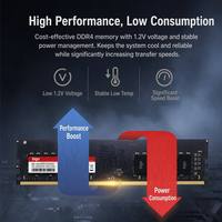 Memoria RAM Kimtigo DDR4 de 8GB 3200MHz para Escritorio, U-DIMM 1.2V CL22, Memoria de Alta Velocidad para Juegos y Oficina, Actualización de Computadora