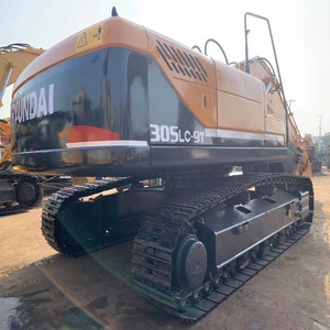 Excavatrice Hyundai 305LC d'occasion de haute qualité, 30 tonnes, hydraulique, sur chenilles, pour la construction - Product Image 5