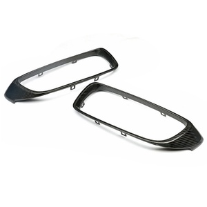 Parrilla Delantera de Fibra de Carbono Seca 3K Twill para BMW F82 M4 430 Serie 4 2014 <span class=keywords><strong>2019</strong></span> - Product Image 1