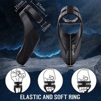 Offre Spéciale : Anneau vibrant double pour pénis avec stimulation des testicules, jouet sexuel pour homme, masseur de prostate, double anneau vibrant pour hommes
