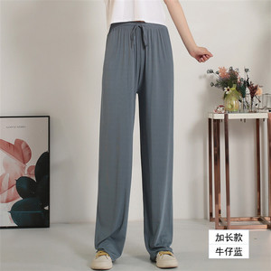 Nouveau design été femmes pantalons à jambes larges minceur décontracté <span class=keywords><strong>pantalon</strong></span> évasé <span class=keywords><strong>taille</strong></span> <span class=keywords><strong>haute</strong></span> lâche Culottes - Product Image 5