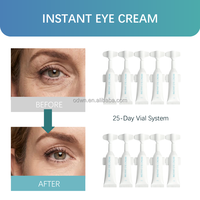 OTVENA Crème Contour des Yeux Végane Bio Anti-Rides Anti-Cernes Liftante à l'Huile d'Émeu, Aloe Vera et Sel de la Mer Morte Hydratante pour Peaux Sensibles