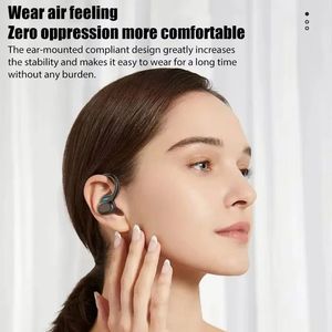หูฟังไร้สาย SP16 แบบเกี่ยวหู TWS BT V5.3 สวมใส่สบาย ลดเสียงรบกวน กันน้ำ เหมาะสำหรับออกกำลังกาย ใช้กับโทรศัพท์ได้ - Product Image 4