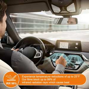 Accesorios para coche 3M película de ventana cristalina Vlt5 % 15% 35% 75% rechazo de calor superior hasta 99% película de ventana de cerámica Nano tinte de coche - Product Image 2