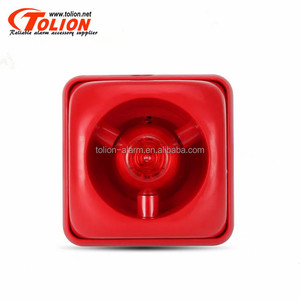 Blitz- und Tonsirene mit Stroboskop Heimalarmsystem Rotes Blinklicht Feueralarm für Hotelsicherheit - Product Image 2