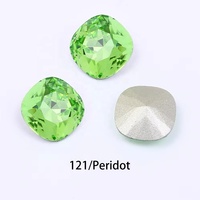 Manik-manik Kristal K9 3D Grosir 10mm Potongan Cushion Rhinestones Bebas Nikel Ramah Lingkungan Aksesoris DIY Perhiasan Seni Kuku