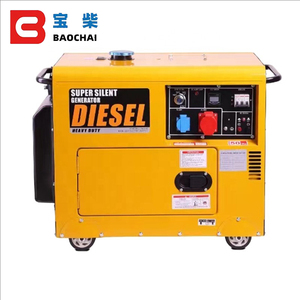 Generatore di Corrente Diesel Monofase per Casa 3kW-10kVA Raffreddato ad Aria Portatile <span class=keywords><strong>Silenzioso</strong></span> Frequenza 50/60Hz per Uso Domestico - Product Image 2