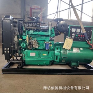 Groupe électrogène diesel Junchi 50 kW 400 V 50 Hz 1500 tr/min avec arrêt automatique en cas de faible niveau d'huile pour le secours sur chantier - Product Image 3