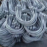 Boulon en U pour camion, haute résistance, galvanisé, plaqué zinc, acier au carbone noir ordinaire, grades M3-M12 8.8/10.9/12.9