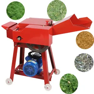 Farm Use Silage Cow Feed Grass Chaff Cutter Machine with Diesel Engine and Grinder Fodder