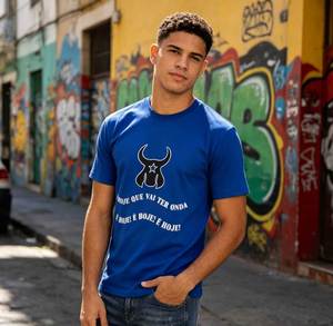 Camiseta Personalizada Barata con Estampado de Slogan del Festival de Parintins, Secado Rápido - Product Image 3