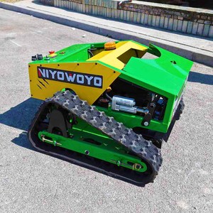 Multifunctional Agriculture Robot Remote Control Electric <strong>Crawler</strong> Gas-<strong>Powered</strong> Petrol <strong>Battery</strong> Operated Brush Grass Cutter Lawn - Product Image 3
