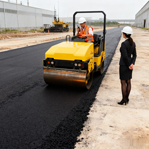 Nuevo 3 Ton 303 Mini Rodillo de carretera vibratorio hidráulico con buenas condiciones - Product Image 6