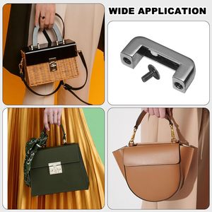 Boucles de connexion en D en métal, boucles en alliage à angle droit en forme d'arche - Product Image 6