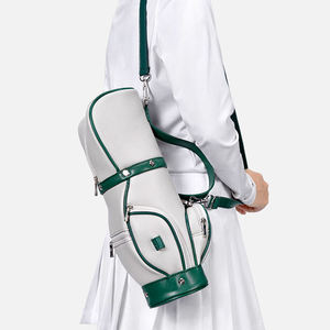 Sac bandoulière de golf mini en cuir PU, sac de golf portable, sac de transport de golf pour femmes, vente chaude - Product Image 4