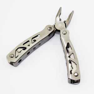 Pince multifonction en acier inoxydable, pliable, compacte, couteau et pince de camping d'extérieur avec étui, modèle Fak - Product Image 5