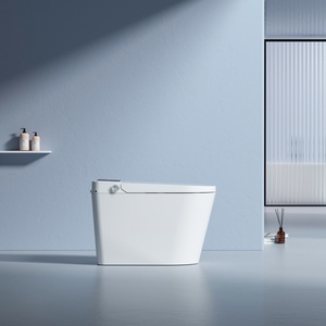 Toilettes intelligentes avec couvercle chauffant à ouverture automatique, bidet et siège <span class=keywords><strong>de</strong></span> lavage pour bébé, toilettes intelligentes, pratiques et efficaces, nouvel arrivage - Product Image 4
