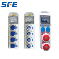 Boîte de distribution électrique portable extérieure personnalisable SFE, boîte à prises étanche IP67