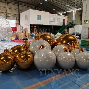 Ballon miroir gonflable géant personnalisé en PVC boule miroir gonflable de fête ballon miroir gonflable sphère à vendre - Product Image 1