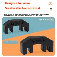 Silencieux de sourdine Artino 4/4 pour violon et violoncelle fabriqué à la main à Taiwan en Chine pour accessoires d'instruments à cordes