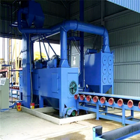 Machine de sablage de poutres en H Jichuan, origine Shandong, garantie 1 an - Polissage/Décapage et élimination des revêtements, à vendre