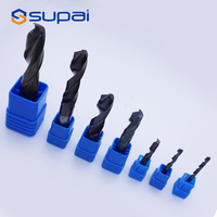 Foret de perçage CNC en carbure à 2 cannelures de haute qualité HRC55 pour le travail des métaux et du bois, disponible en OEM, taille personnalisable