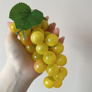 Fruits artificiels, raisins réalistes, fausses raisines, imitation de fruits en plastique, décorations pour la cuisine, la maison, accessoires de photographie, ornements - Product Image 3
