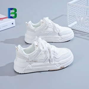 BARCHON Plataforma Patchwork Zapatos casuales <span class=keywords><strong>Tenis</strong></span> Zapatos femeninos Entrenadores de <span class=keywords><strong>mujer</strong></span> Zapatillas gruesas - Product Image 3