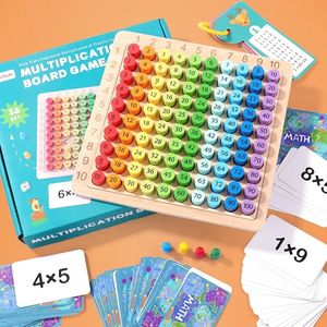 Planche informatique enseignement préscolaire éducation précoce enfants jouer <span class=keywords><strong>jeu</strong></span> de société Montessori jouet en bois Multiplication <span class=keywords><strong>jeu</strong></span> de société jouet - Product Image 5