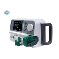 Pompe à seringue portable pour animaux, petite pompe à seringue vétérinaire, écran LCD couleur segmenté de 4,3 pouces, pompe à seringue pour animaux, perfusion IV