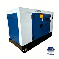 Grupo Electrógeno Diésel Silencioso con Gabinete ATS, AVR, 60KW 150KW, Arranque Automático, 60Hz, 1800 RPM
