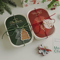 Ensemble de bougies aromatiques de Noël faites à la main, mini-cadeau souvenir pratique pour les invités des fêtes, décoration d'ambiance pour la veille de Noël à la maison