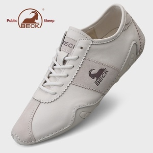 Chaussures pour hommes Gongyang 2026 Nouveau style en cuir véritable à semelle souple, décontractées, à lacets, respirantes, antidérapantes, polyvalentes pour l'extérieur - Product Image 3