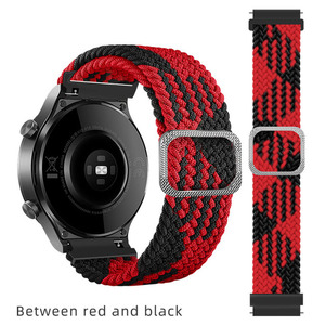 <span class=keywords><strong>Bracelet</strong></span> de montre en nylon tressé réglable de 22 mm 20 mm pour GH Samsung <span class=keywords><strong>Galaxy</strong></span> <span class=keywords><strong>Watch</strong></span> 3 <span class=keywords><strong>Active</strong></span> <span class=keywords><strong>2</strong></span> 46 mm 42 mm - Product Image 2