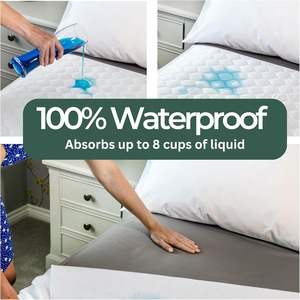 แผ่นรองซับฉี่แบบซักได้ ใช้ซ้ำได้ มีปีก ป้องกันการเลื่อนหลุด ผลิตจากผ้าฝ้ายนุ่มและไมโครไฟเบอร์ สำหรับผู้ใหญ่ - Product Image 3