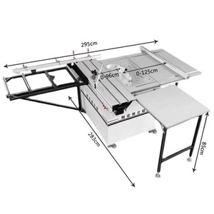 12 Milling Heads Sliding Table Saw Semi Automatic Board Cutting Milling Saw - Product Image 2