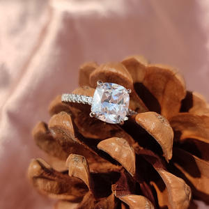 خواتم خطوبة من الفضة الإسترلينية 3.5CT من OAHLAN خواتم وعد من الزركونيا المكعبة خواتم زفاف للنساء مقاس 3-11 - Product Image 4