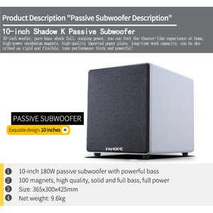 Sistema de Altavoces 7.1 para el Hogar, Altavoces Profesionales Shadow K con Sonido Envolvente, Sistema de Altavoces Independientes para Karaoke - Product Image 5
