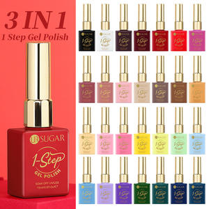 OEM de larga duración UV Gel Nail Art 3-en-1 Base Coat & Top Coat Polish TPO & HEMA Free <span class=keywords><strong>Nagellack</strong></span> Gel Nail Polish para uso en salón - Product Image 1