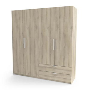 <strong>Cheap</strong> Wholesale Flat Pack Modern Wooden Bedroom &amp; Living Room Furniture Large Space Storage <strong>Wardrobe</strong> DECOHOME <strong>UK</strong> Hot Sale - Product Image 3