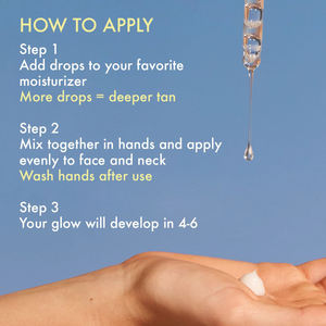 Personnalisation de Toner facial de bronzage sain naturel eau de bronzage hydratante sans contact avec le soleil bronzage sain - Product Image 3