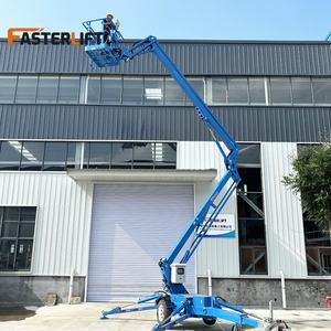 Piattaforma di Lavoro Aerea Telescopica Ali Fasterlift di Alta Qualità, 20m, Rimorchiabile, Prezzo Usato - Product Image 6