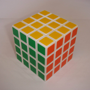 Cubo mágico Gyoung 4x4 de 6 cm, rojo, naranja, azul, verde, amarillo, blanco, juguete educativo para niños mayores de 3 años - Product Image 2