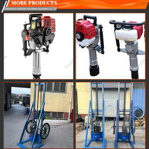 Máquina Hidráulica para Hincado de Tornillos de Tierra, Motor Portátil de Fácil Operación, Taladro Eléctrico Manual, Energía Solar, Alto Momento de Carga, Eficiente - Product Image 6