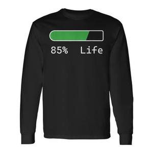 T-shirt a maniche lunghe per il 85° compleanno di Life Percentage - Product Image 1