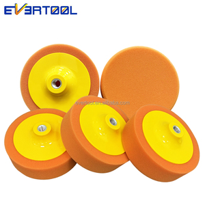 EVERTOOL 6 "boule d'<span class=keywords><strong>éponge</strong></span> de polissage de voiture 150x50mm M14 soins de la <span class=keywords><strong>peinture</strong></span> aux rayures tampons de polissage automatique <span class=keywords><strong>éponge</strong></span> de cire de voiture - Product Image 1