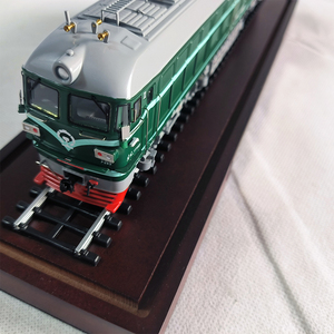Modelo de tren clásico, juego de ferrocarril, locomotora de resina, accesorios de construcción para simulación de Arquitectura ferroviaria - Product Image 2