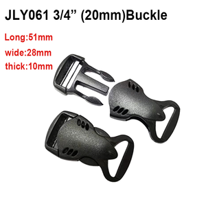 Boucle en plastique POM verrouillable avec conception antidérapante <span class=keywords><strong>Fermeture</strong></span> sécurisée pour les sacs de randonnée et les bagages de voyage en saison de pluie - Product Image 2