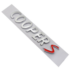 COOPERS-pegatinas originales con <span class=keywords><strong>emblema</strong></span> <span class=keywords><strong>de</strong></span> letras para coche, accesorios <span class=keywords><strong>de</strong></span> modificación <span class=keywords><strong>de</strong></span> logotipo para BMW <span class=keywords><strong>Mini</strong></span> <span class=keywords><strong>Cooper</strong></span>, calcomanías decorativas traseras para maletero - Product Image 3